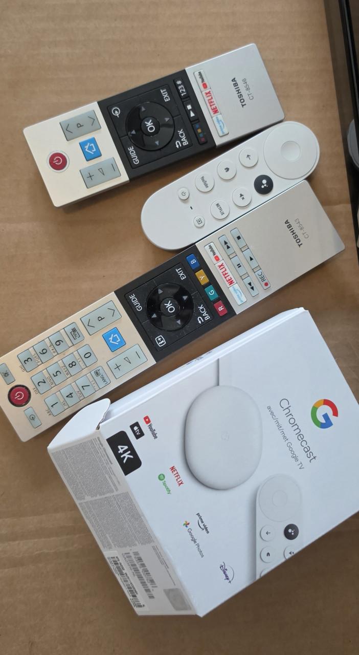Toshiba 55 inch 4K UHD TV + Chromecast 4K