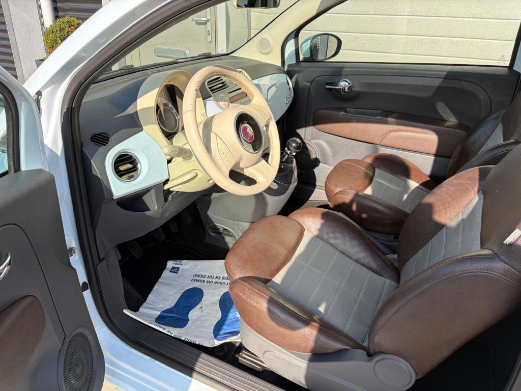 Fiat 500 1.4-16v lounge/pano/clima/lichtmetaal/