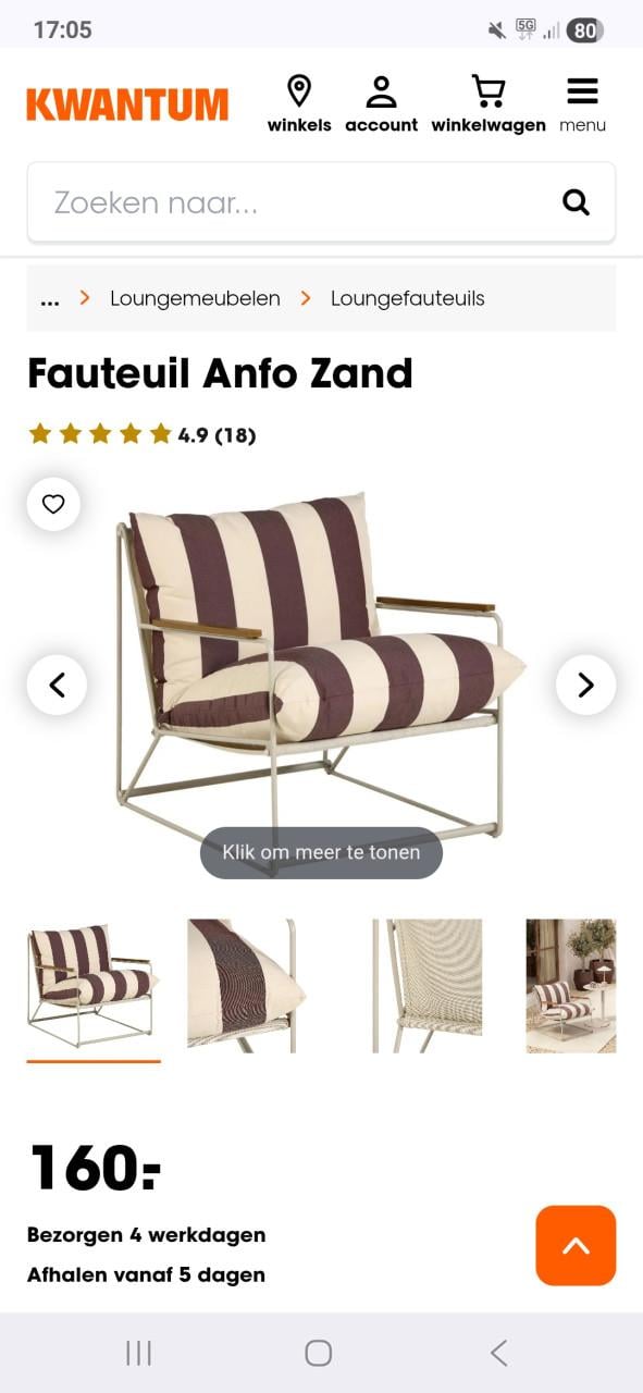 Tuinstoel