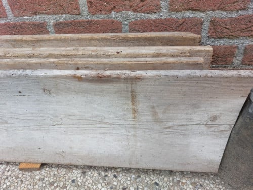 Oude kaasplanken