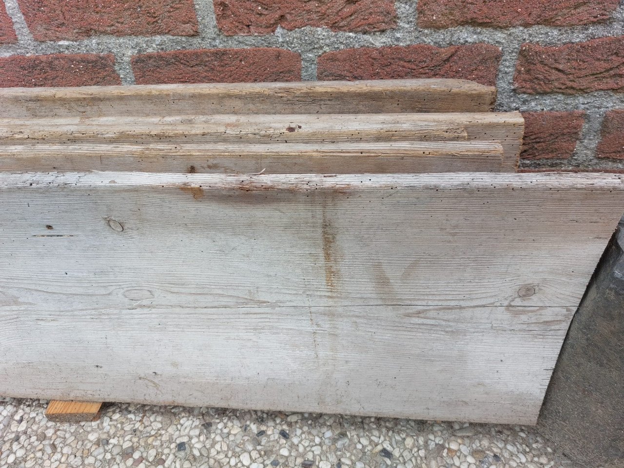 Oude kaasplanken