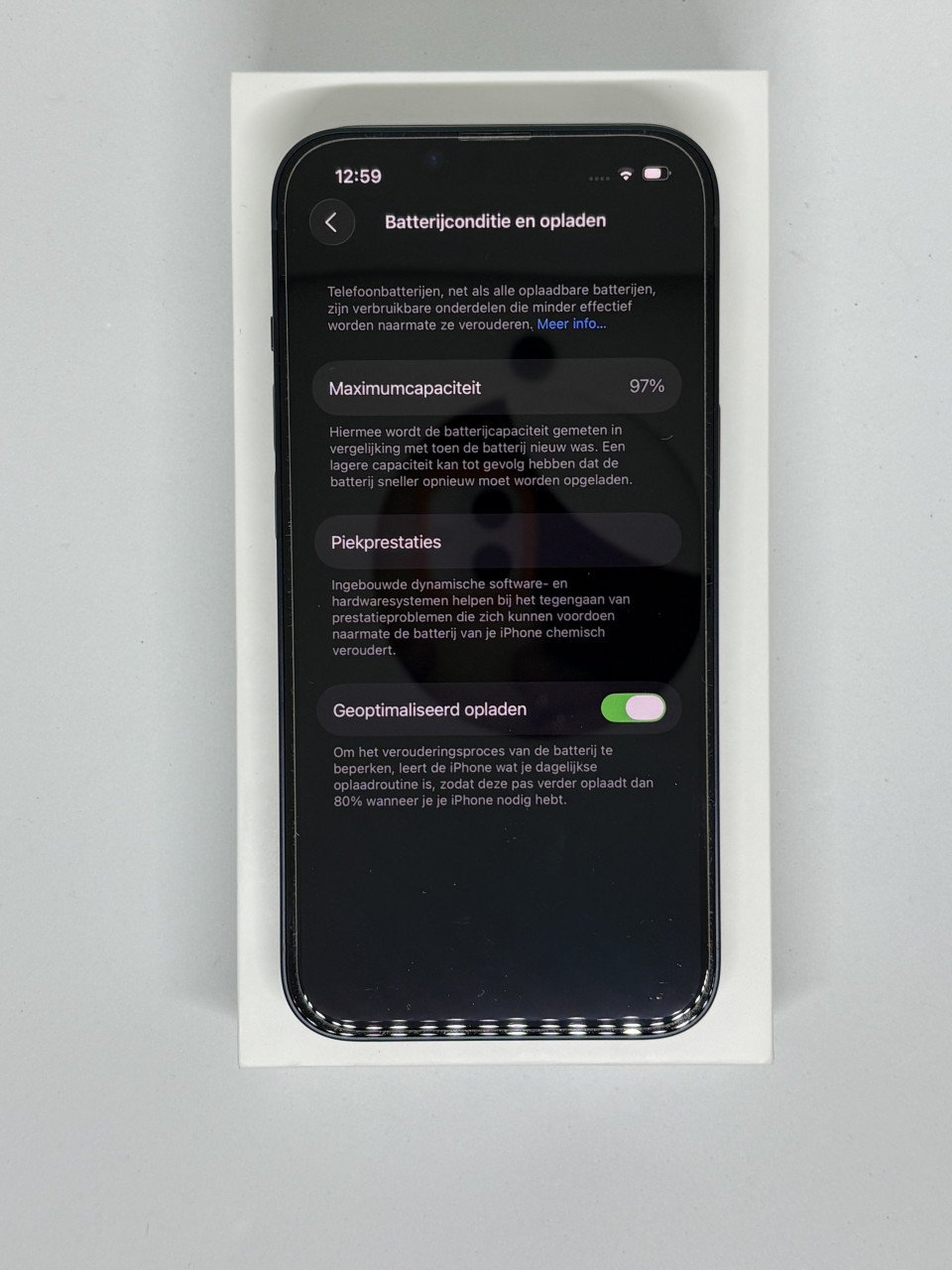 IPhone 14  zwart  128GB