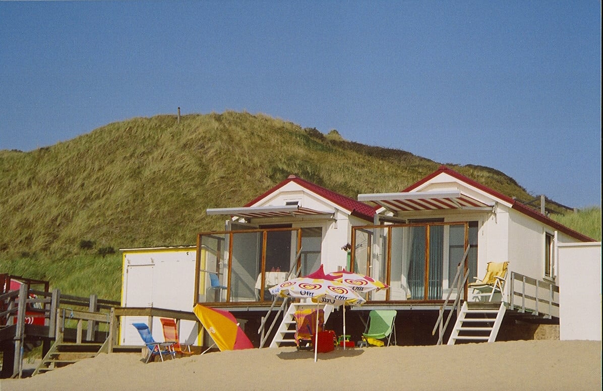 Slaapstrandhuisje