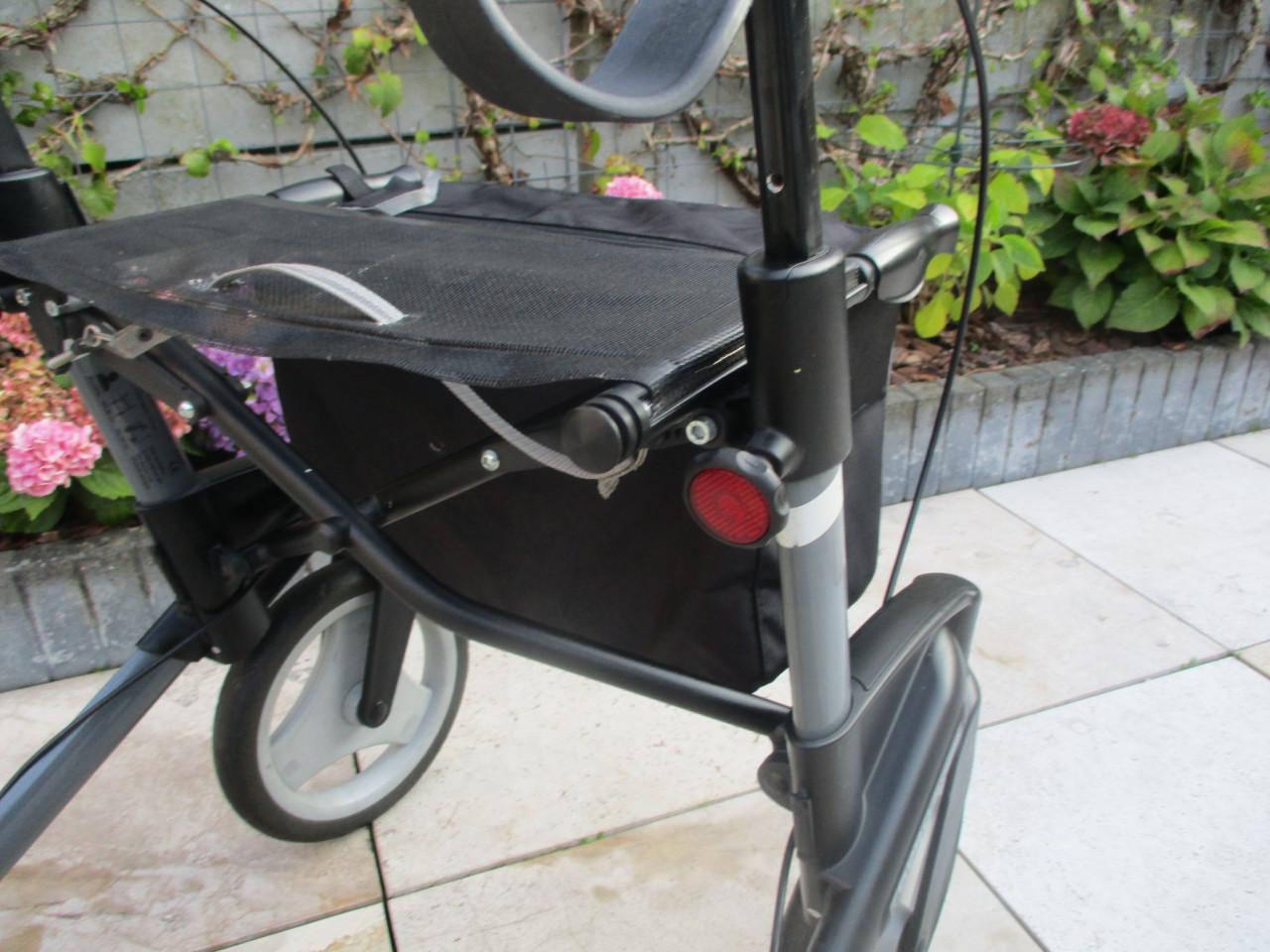 Zgan Topro Olympos opvouwbare lichtgewicht rollator met grote Softwielen