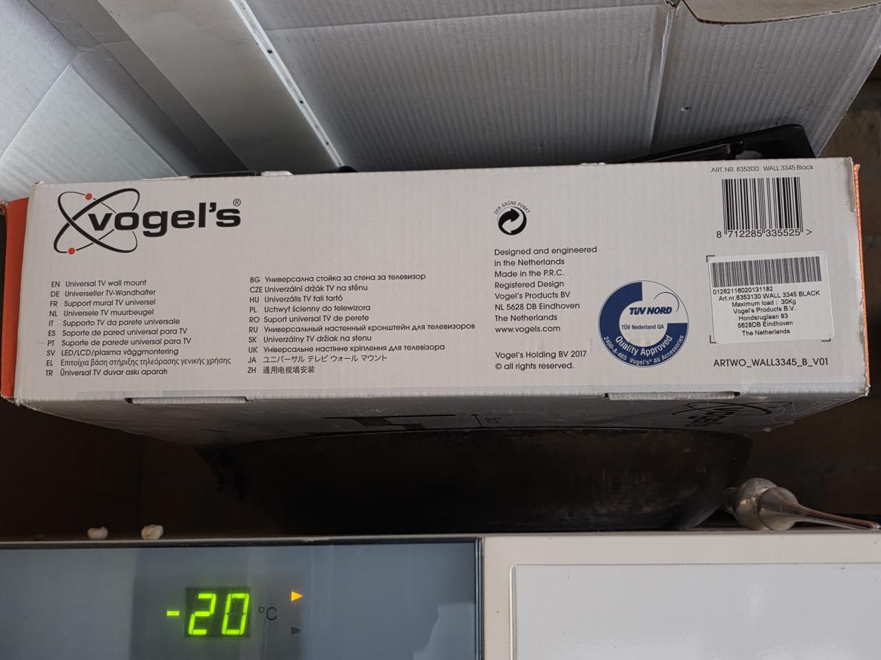 Wandbeugel tv merk Vogel's