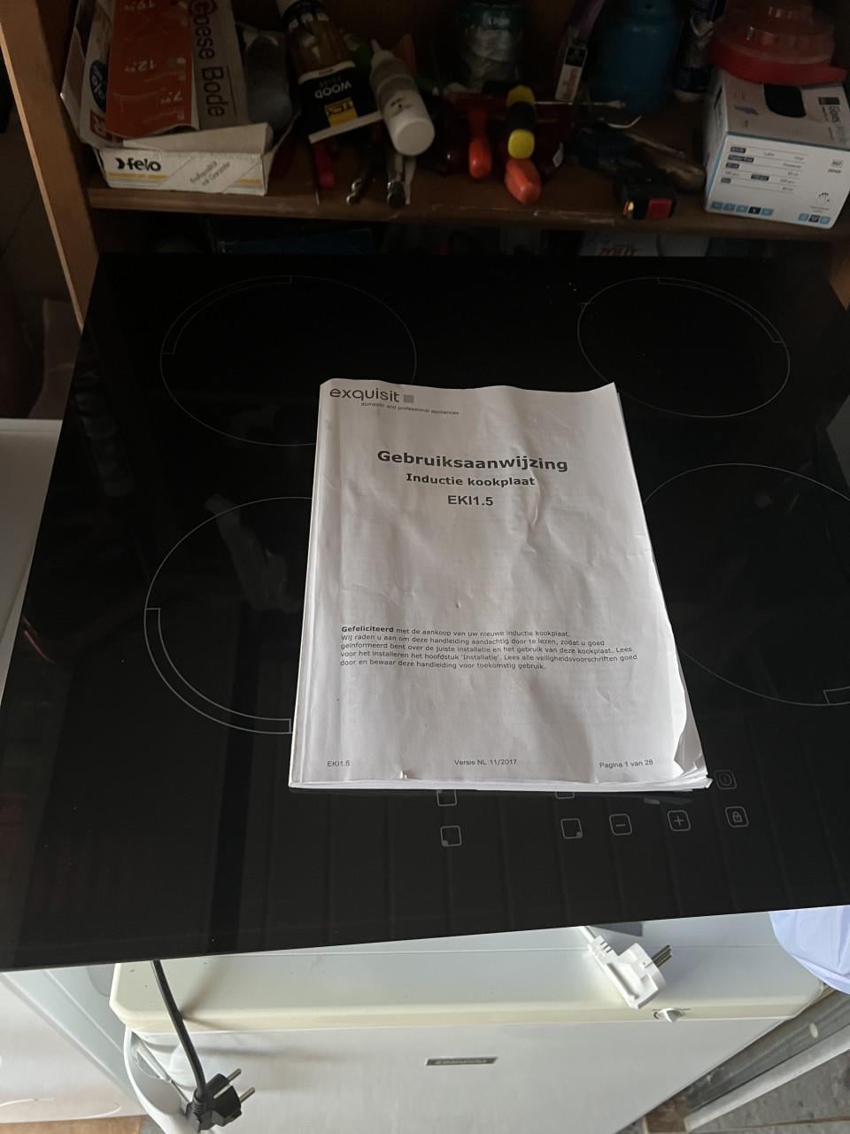 Nieuw inbouw inductie Kookplaat