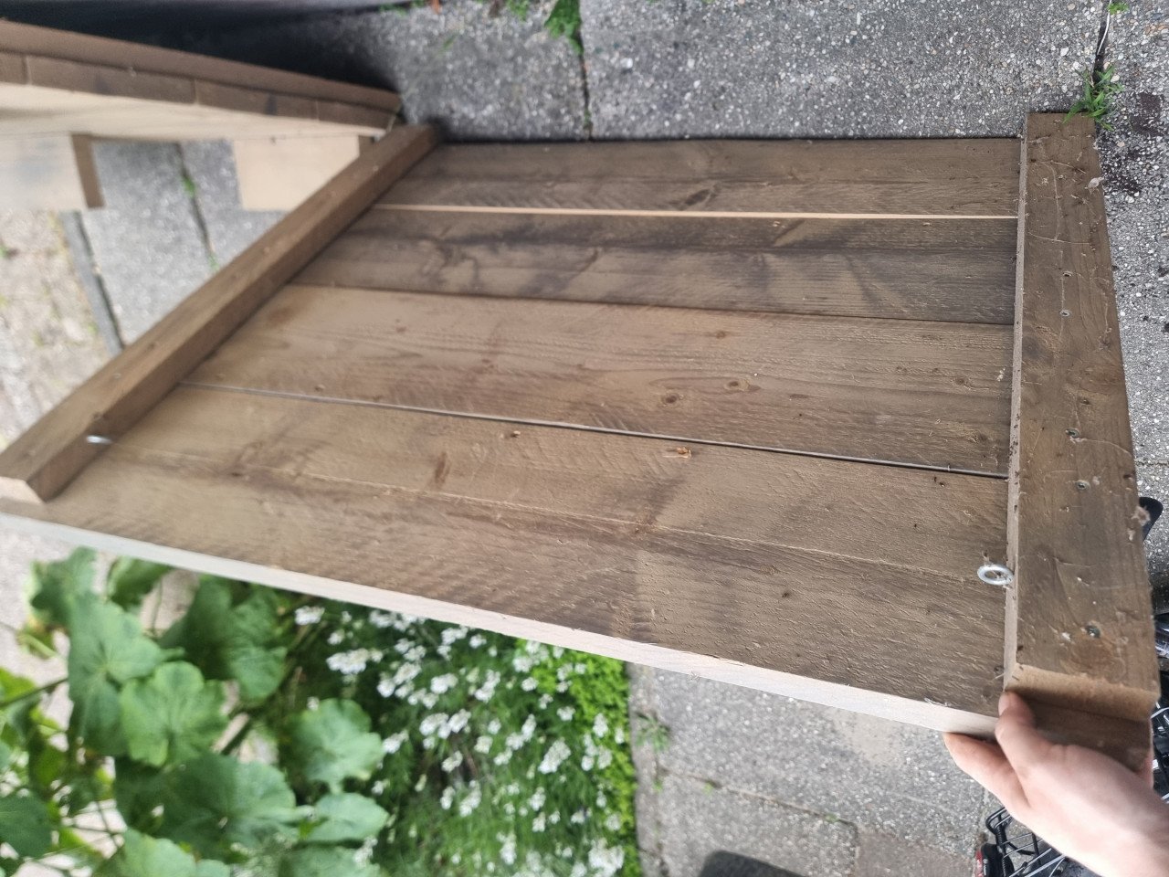 2 wandrekken stijgerhout