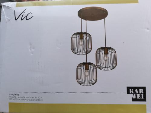 HANGLAMP VIC NIEUW