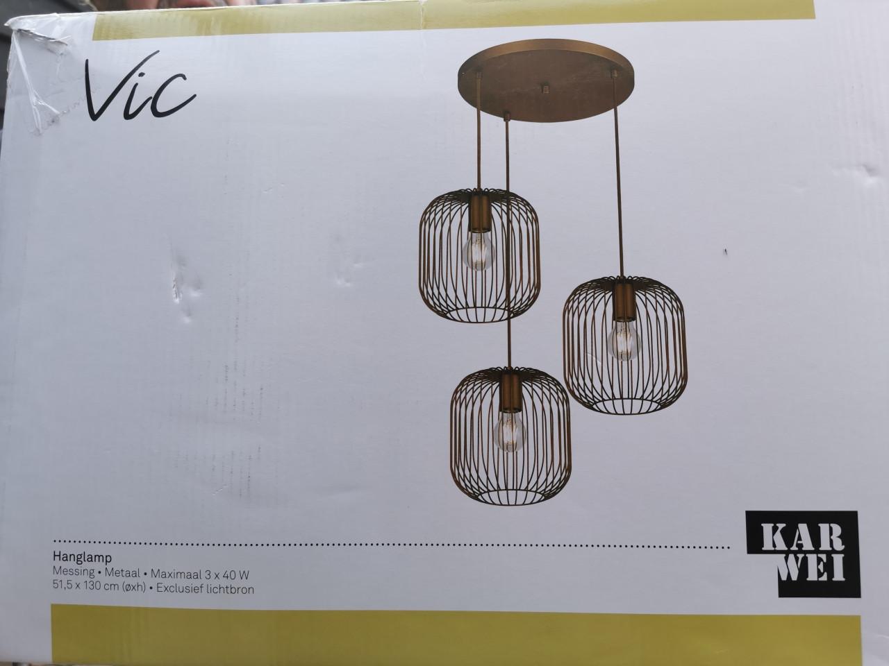 HANGLAMP VIC NIEUW