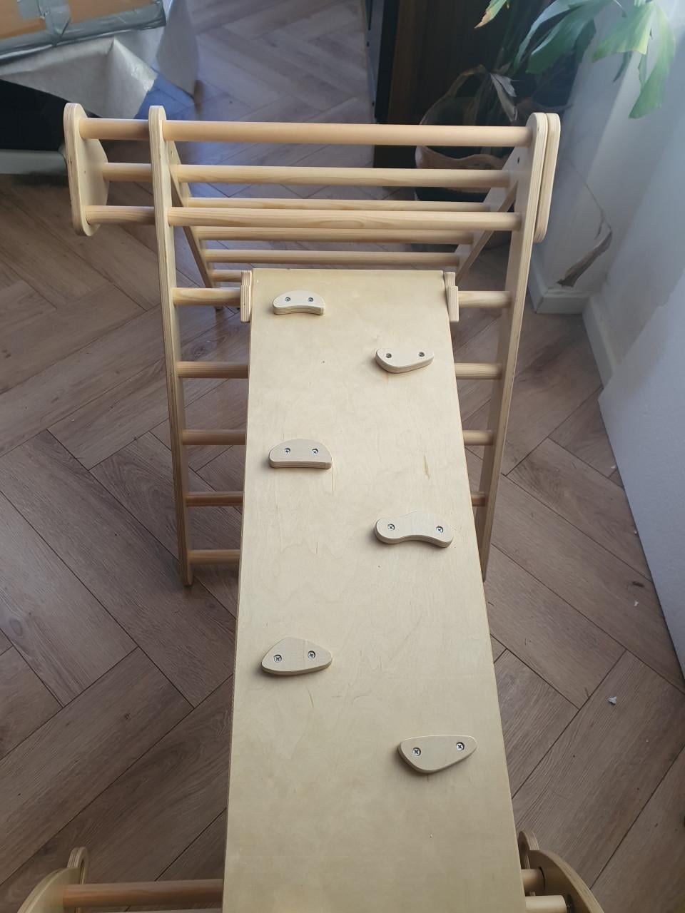 Oemmie klimboog houten klimrek Montessori | zo goed als nieuw