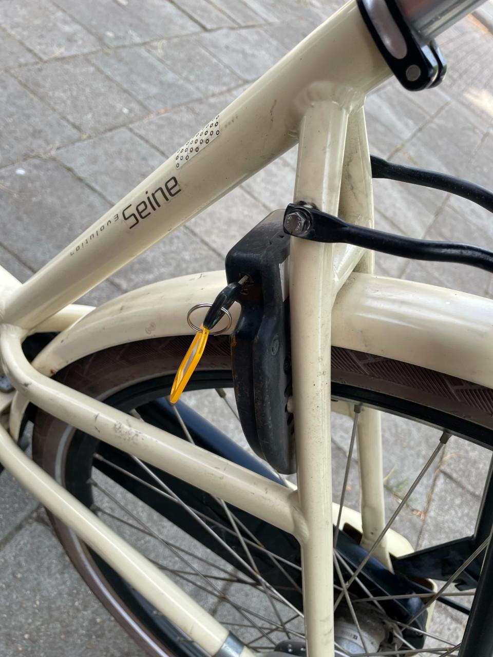 Damesfiets.