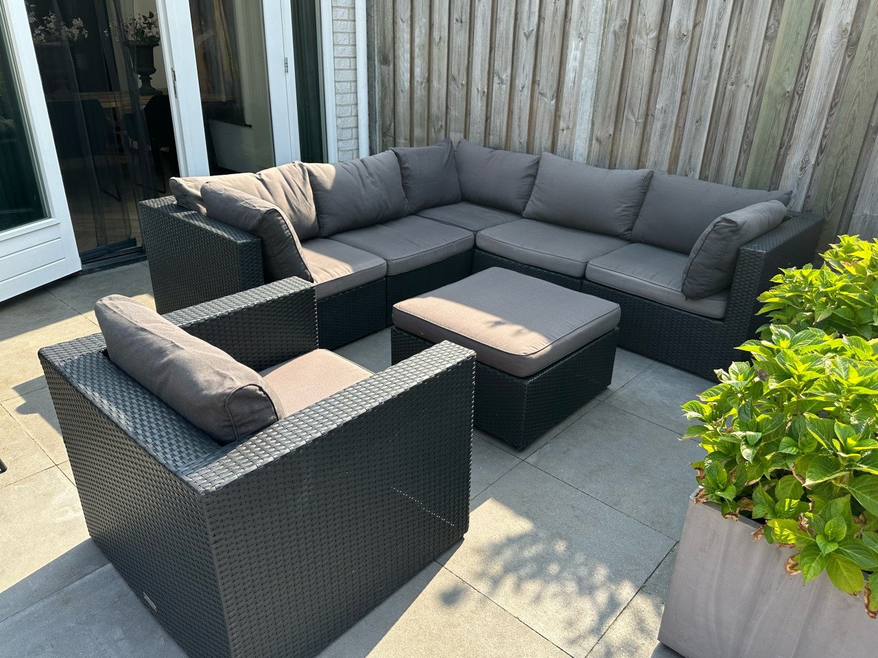 Degelijke loungeset van het merk Royal Patio