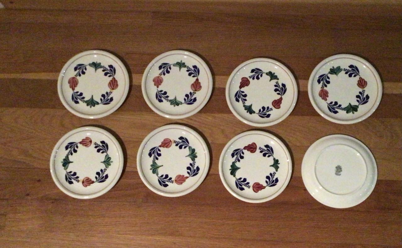 Gebaksbordjes boerenbont z.g.a.n.