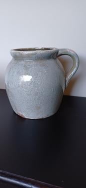 Groene landelijke pot