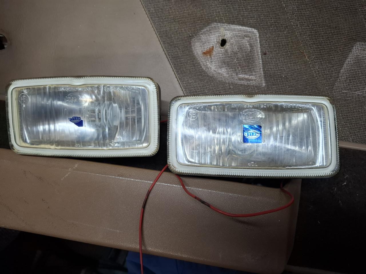 Hella verstralers en set mistlampen