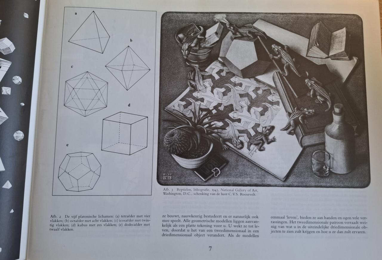 M.C. Escher Caleidocycli, door Doris Schattschneider, plus 12 werkbladen