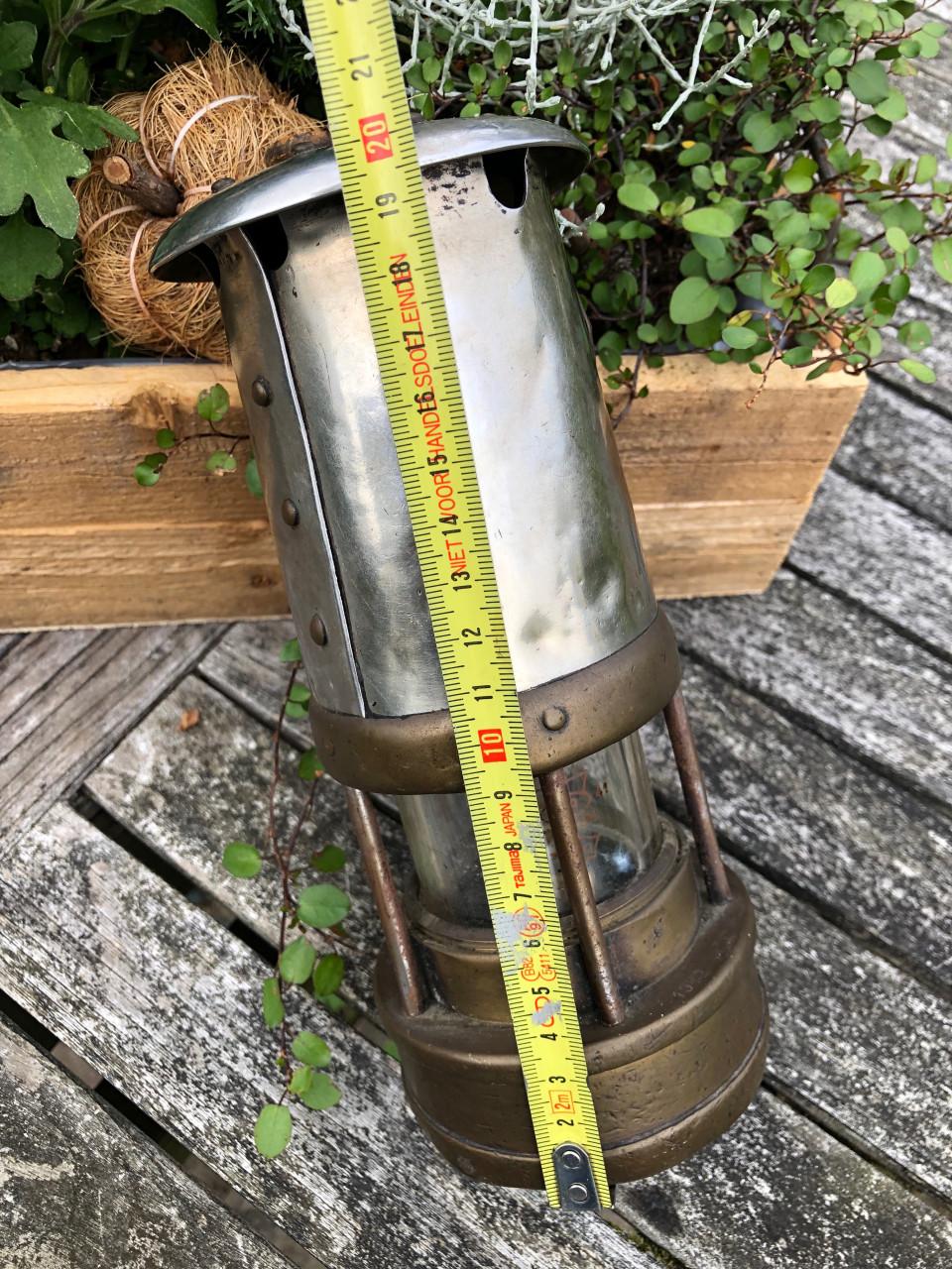 Originele mijnwerkerslamp