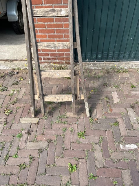 Ladder hout (voor decoratie!!)