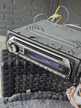 Werkende Sony CDX-GT410U, MP3/WMA/ACC/ATRAC CD speler, usb...