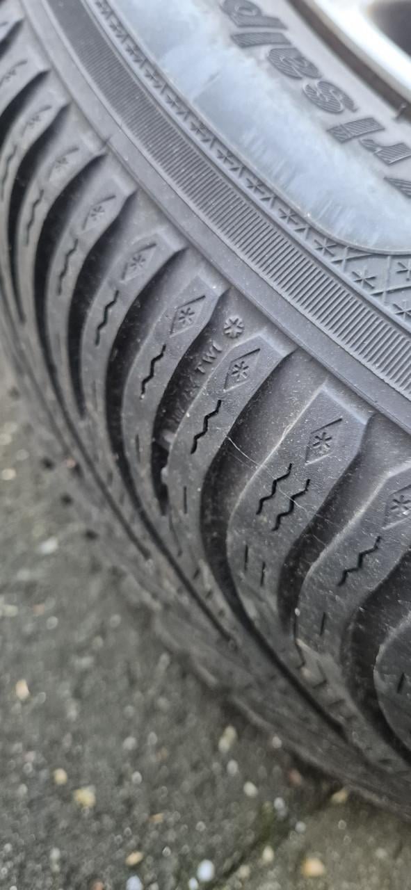 Winterbanden op velg