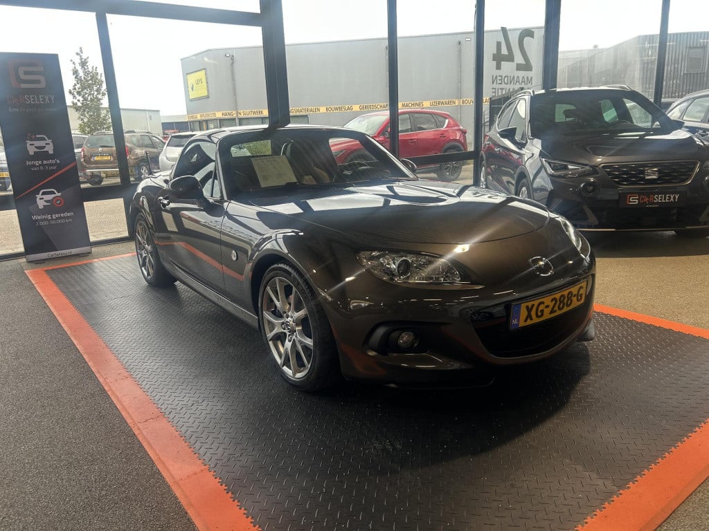 Mazda Mx-5 roadster coupé 1.8 silver edition top staat| mooie auto