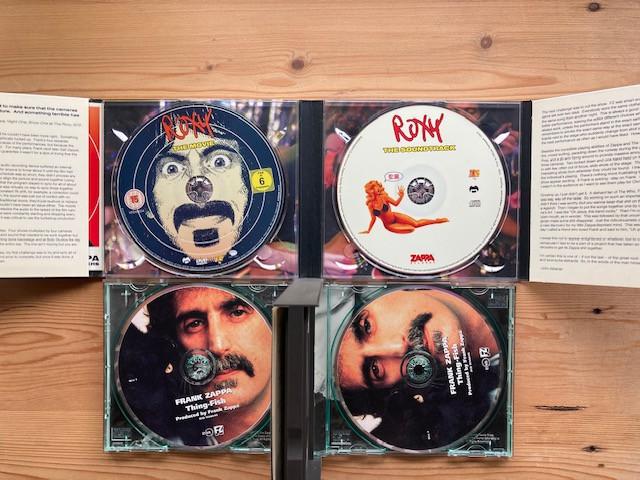 ZAPPA : CD's, DVD en boeken/naslagwerken over de artiest en zijn muziek.