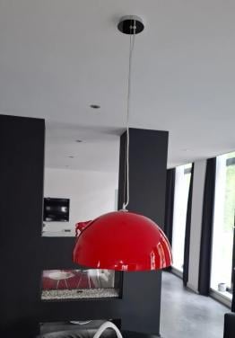 Rode design hanglamp