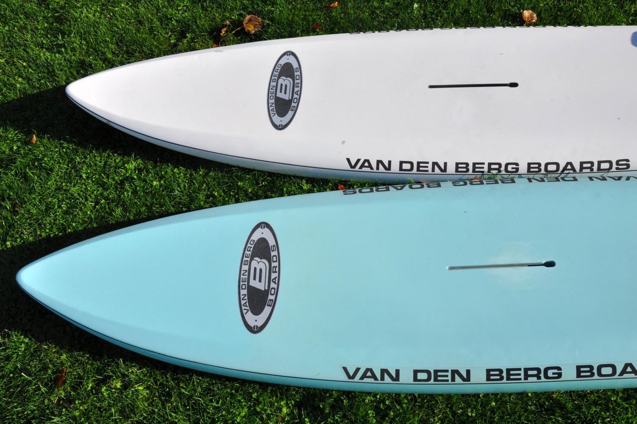 2x Carbon  Van den Berg Slalom Boards
