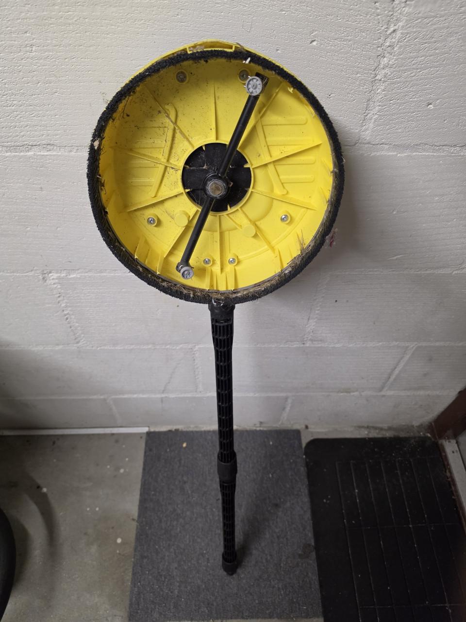 Karcher terastegel reiniger voet