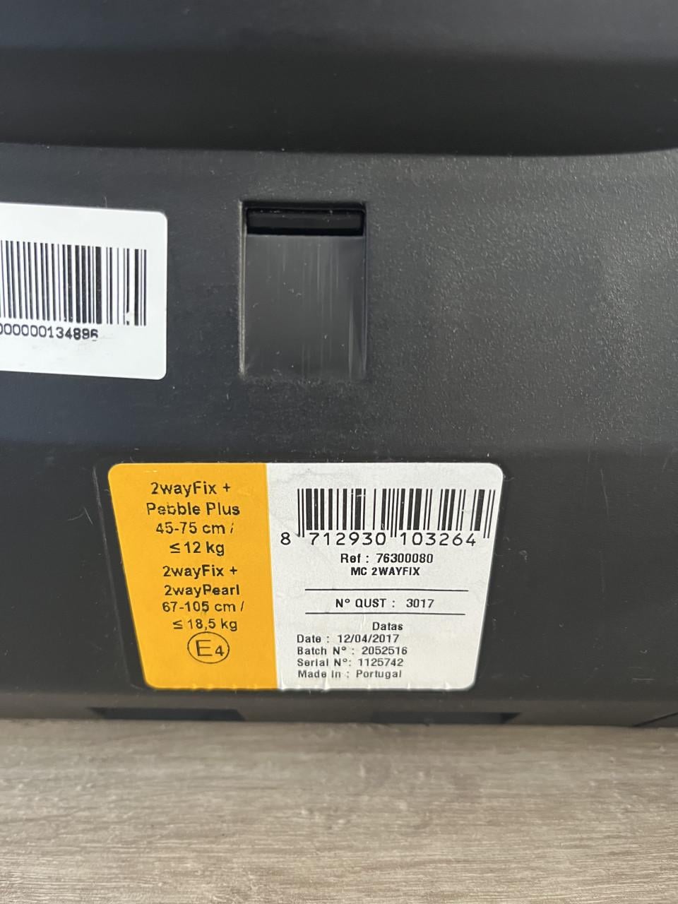 Autostoel pearl pro i-size + isofix