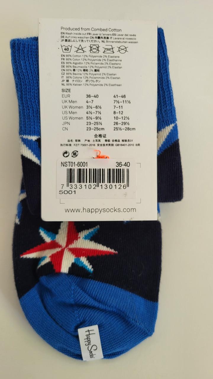 Happy Socks Nautical Star mt 36-40 - NIEUW