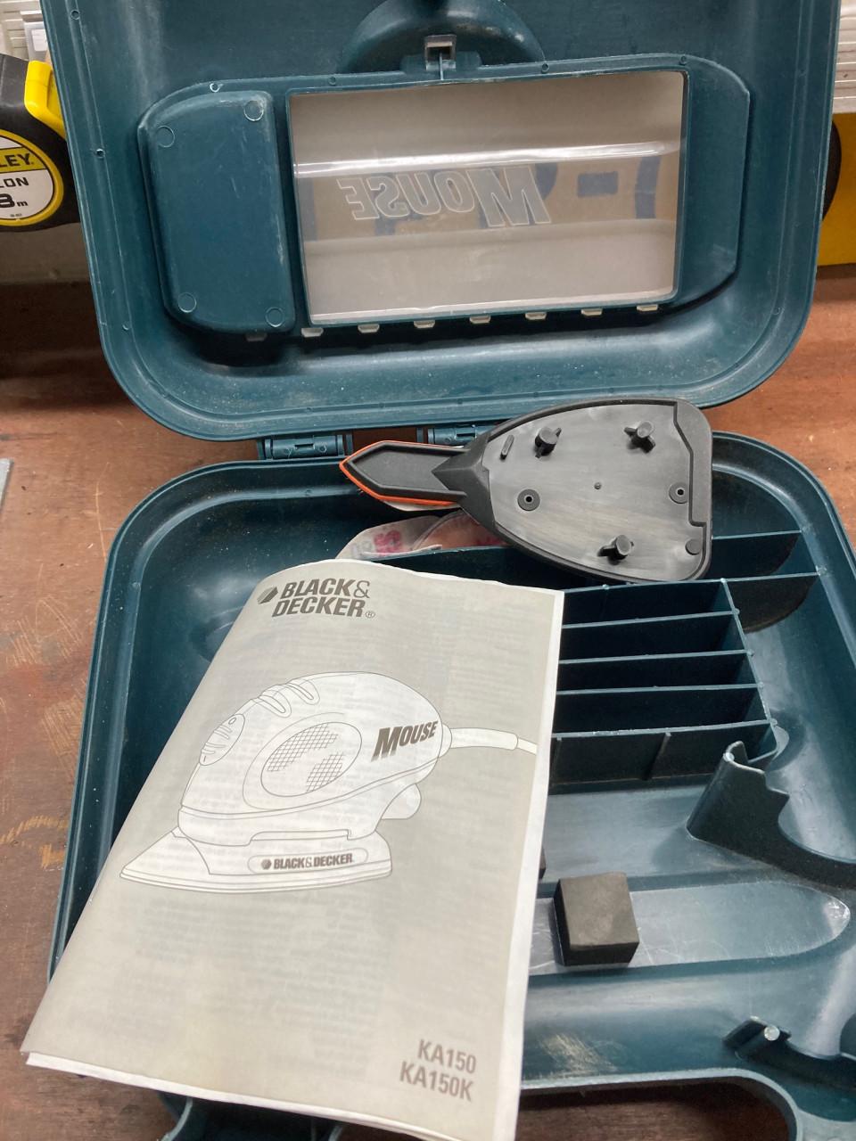 SCHUURMACHINE BLACK & DECKER