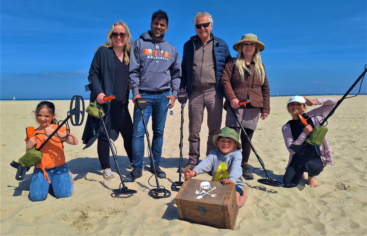 (Ont)spannende strand workshops metaaldetectie