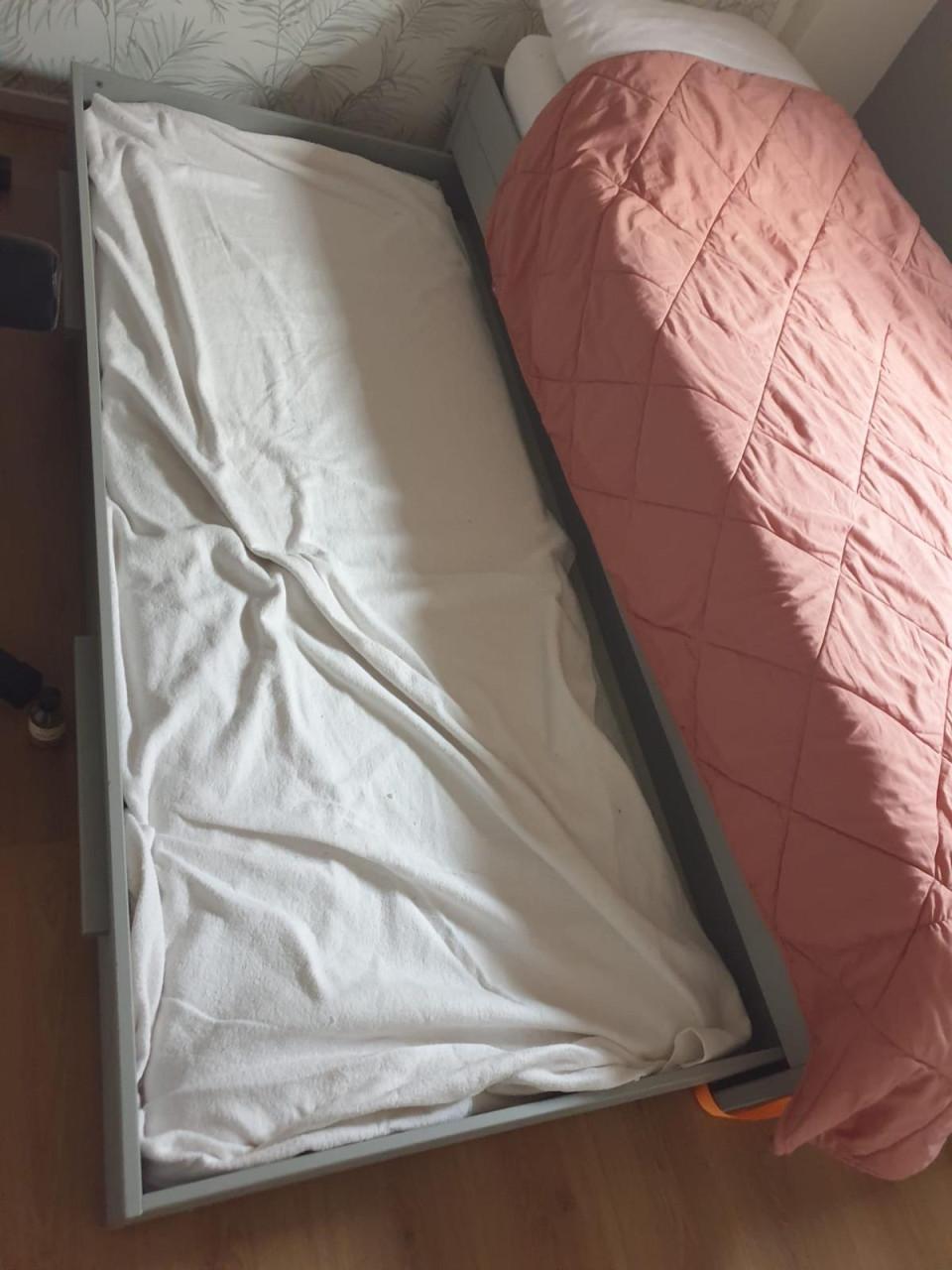 Uitschuifbaar eenpersoonsbed naar tweepersoons