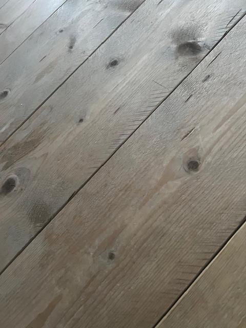 Massief houten ronde eettafel
