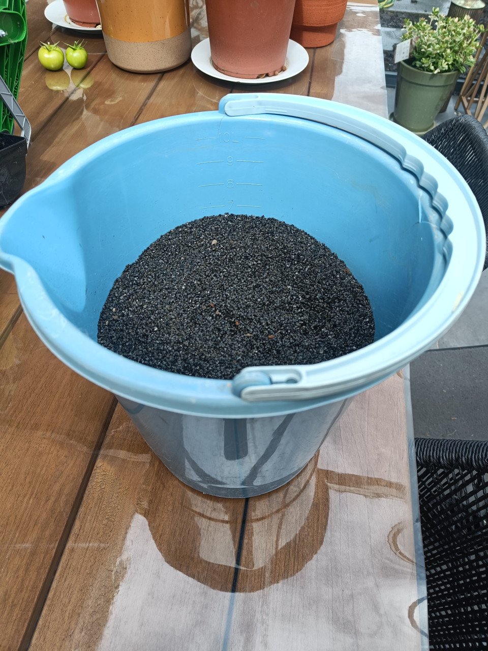 GRATIS af te halen - zwart aquariumgrind 1-3 mm