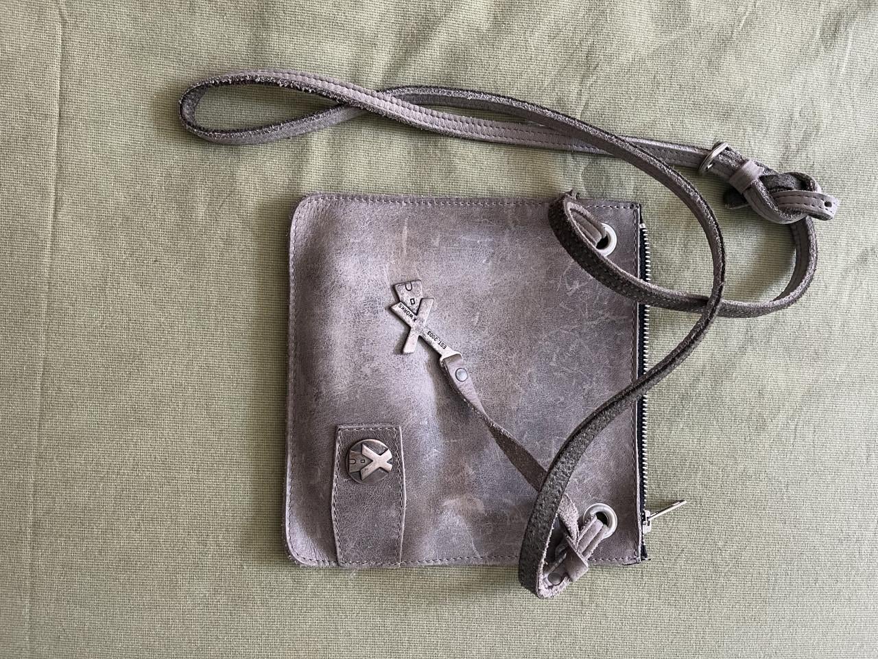 Diverse leren tassen