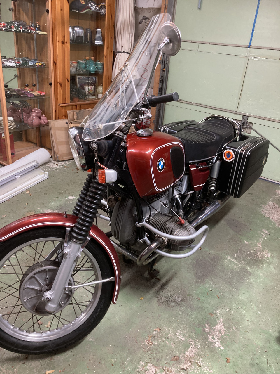 Oldtimer BMW motor 1974 R60/6