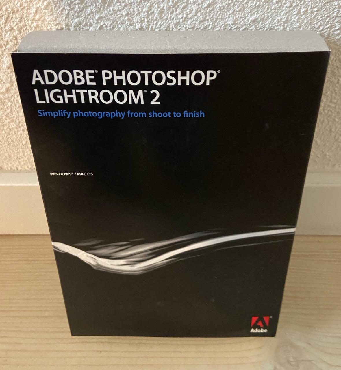 Originele Adobe fotobewerking software