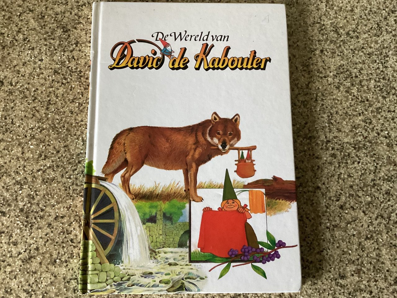 Verschillende David de Kabouter kabouters + boek.