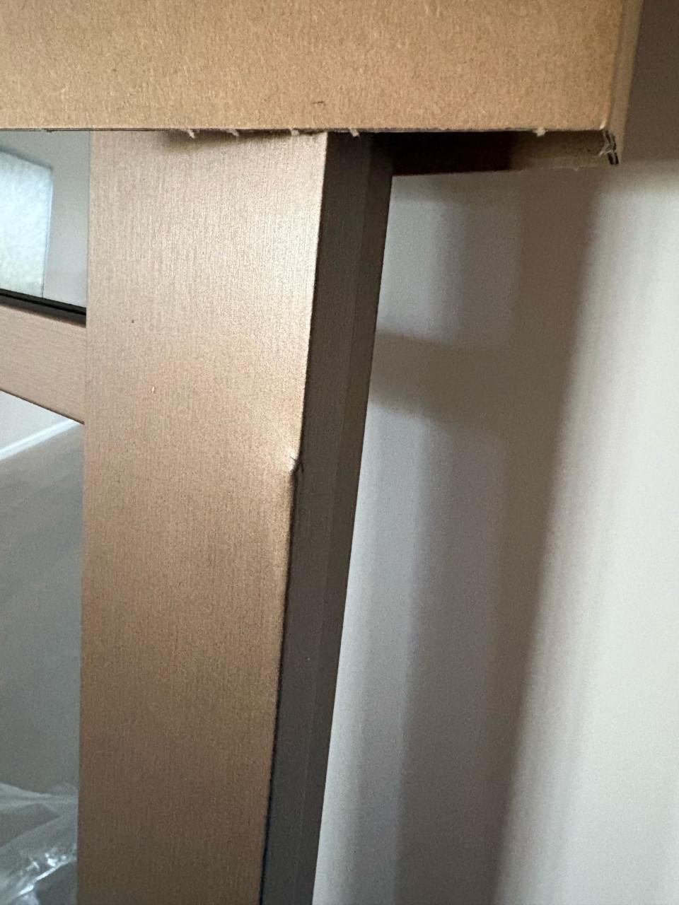 Maatwerk binnendeur Svedex. nieuw maar schade door vervoer.