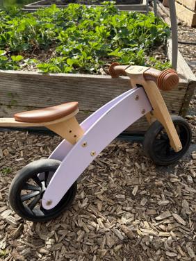 Houten Loopfiets (3 en 2 wielen)