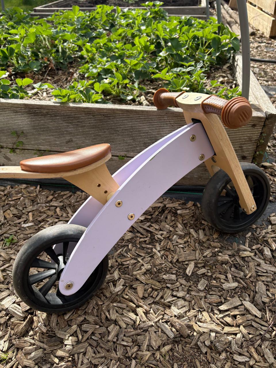 Houten Loopfiets (3 en 2 wielen)