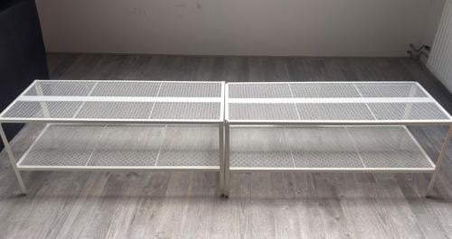 Set van 2 IKEA BAGGEBO kastjes / tv-meubel