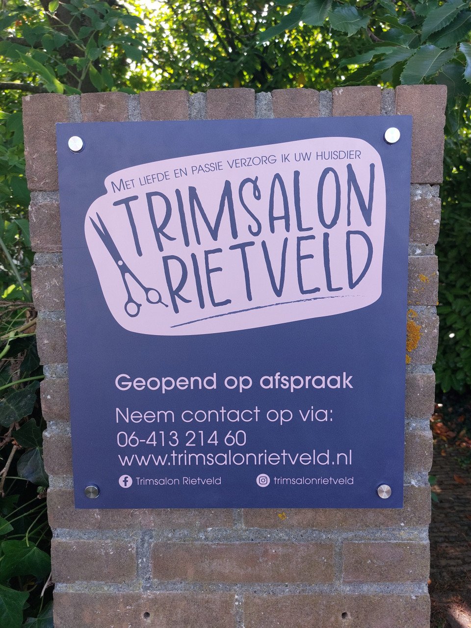 Trimsalon Rietveld in middelburg - Neemt nieuwe klanten aan!
