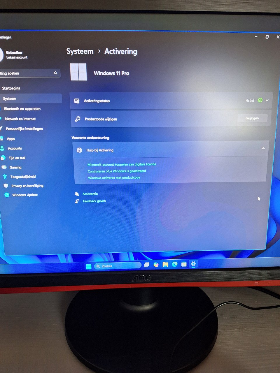 Complete desktop set