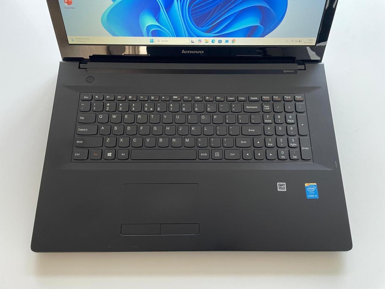 17 inch lenovo laptop | met Windows 11 i5 SSD en Office pakket