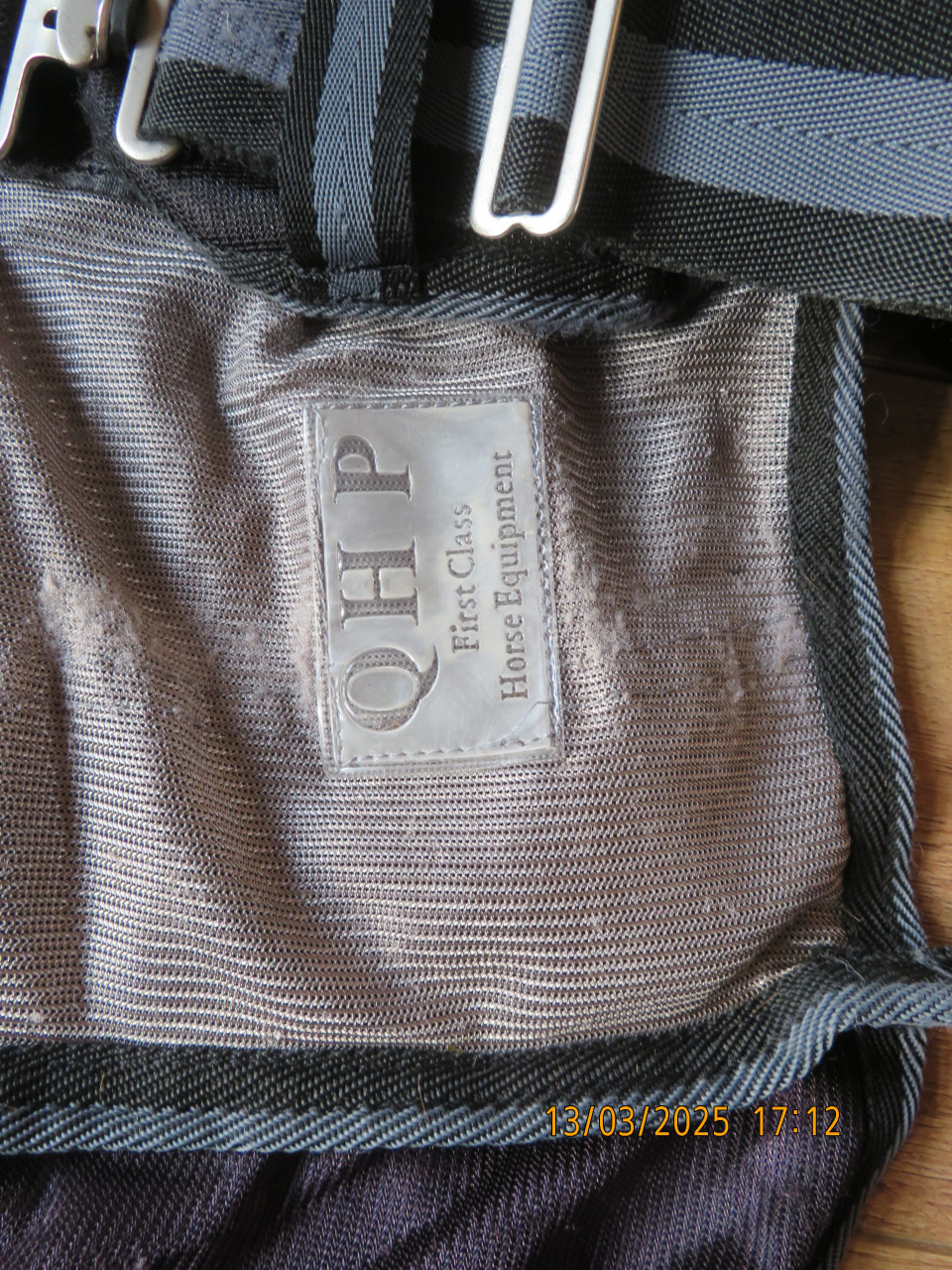QHP vliegendeken ponydeken met losse hals mt 165