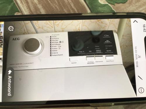 Wasmachine bovenlader