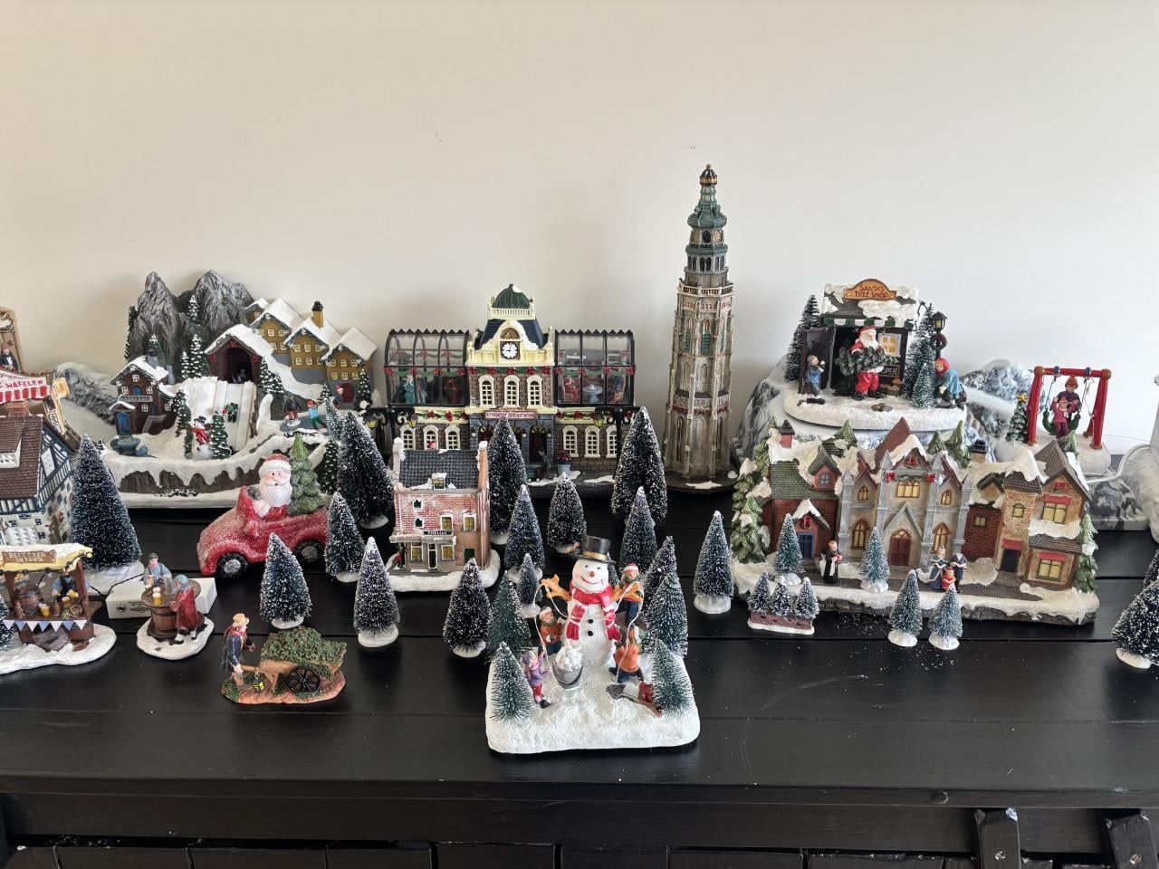Kerst huisjes luville, intratuin etc